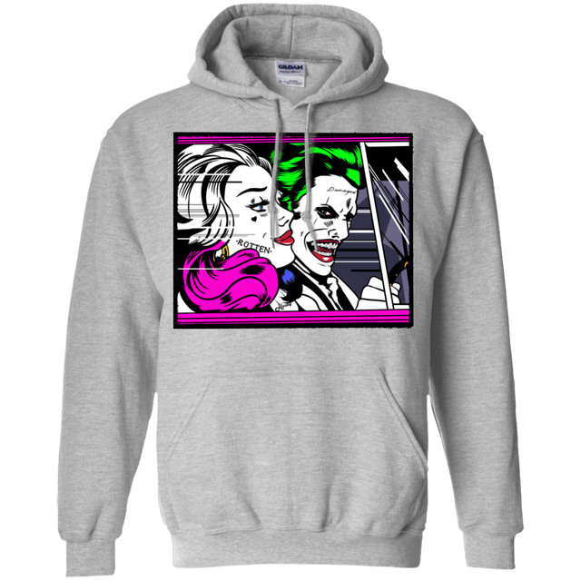 Sweatshirts Sport Grey / Small In The Jokecar Pullover Hoodie