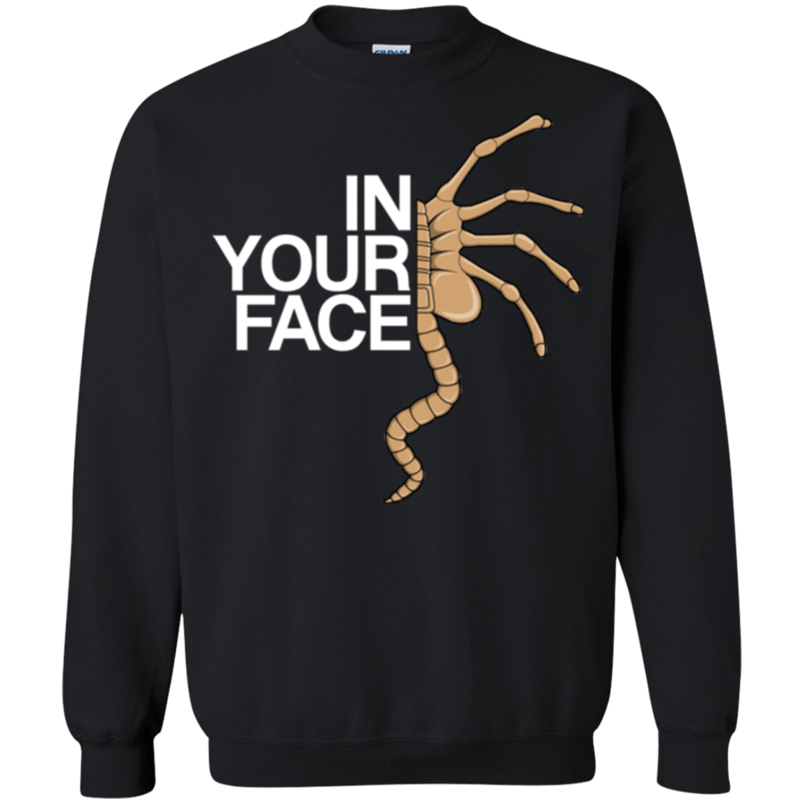 Sweatshirts Black / Small IN YOUR FACE Crewneck Sweatshirt