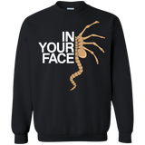 Sweatshirts Black / Small IN YOUR FACE Crewneck Sweatshirt