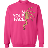 Sweatshirts Heliconia / Small IN YOUR FACE Crewneck Sweatshirt