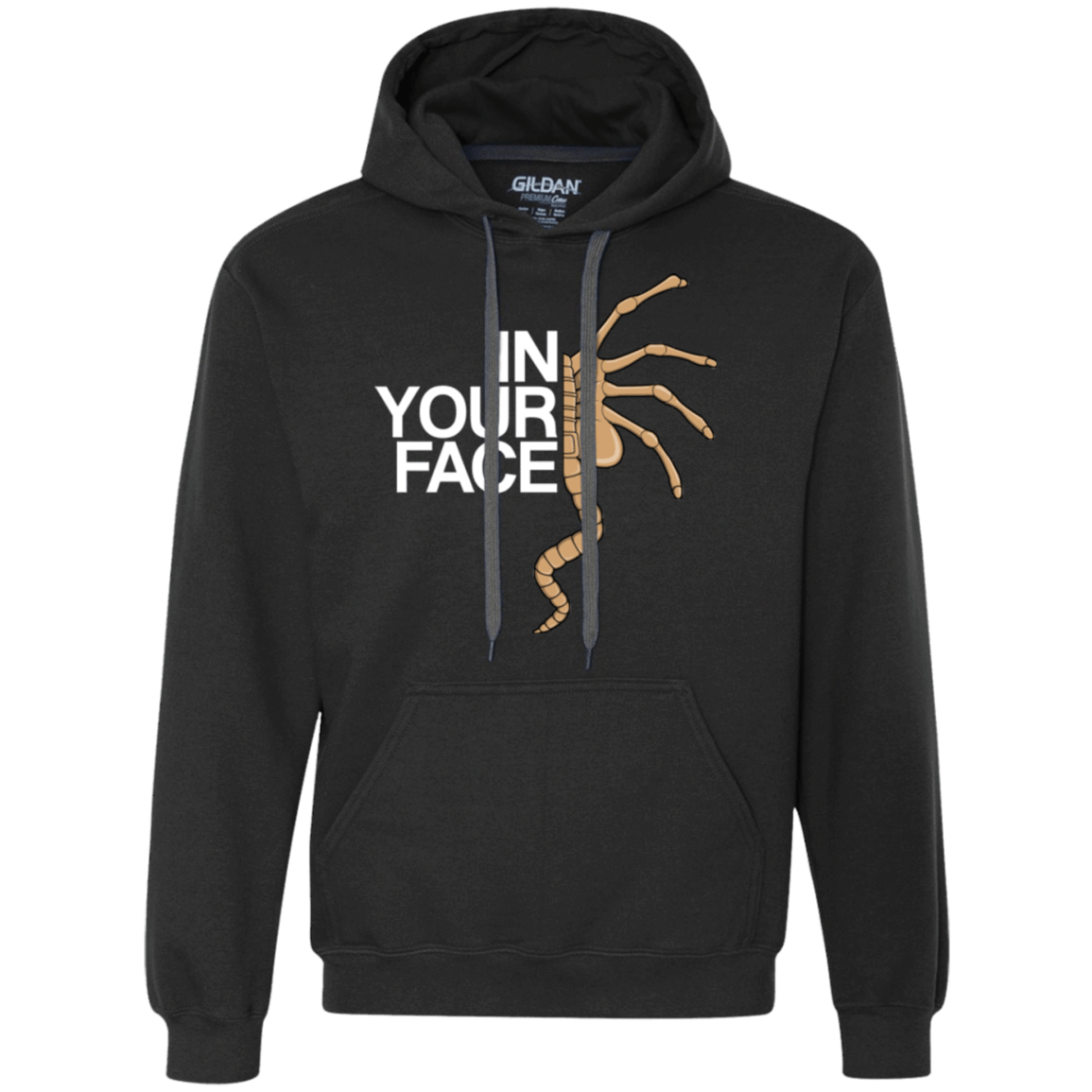 Sweatshirts Black / Small IN YOUR FACE Premium Fleece Hoodie