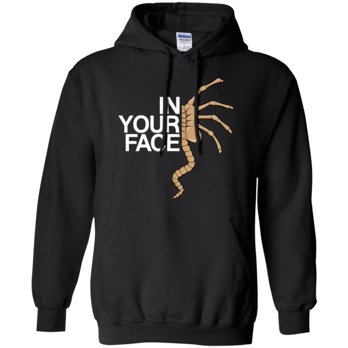 Sweatshirts Black / Small IN YOUR FACE Pullover Hoodie