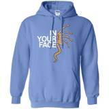 Sweatshirts Carolina Blue / Small IN YOUR FACE Pullover Hoodie