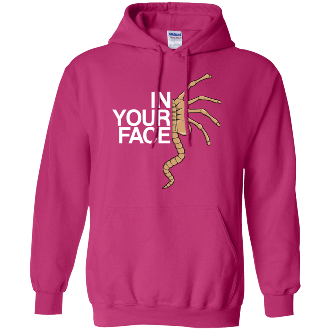 Sweatshirts Heliconia / Small IN YOUR FACE Pullover Hoodie