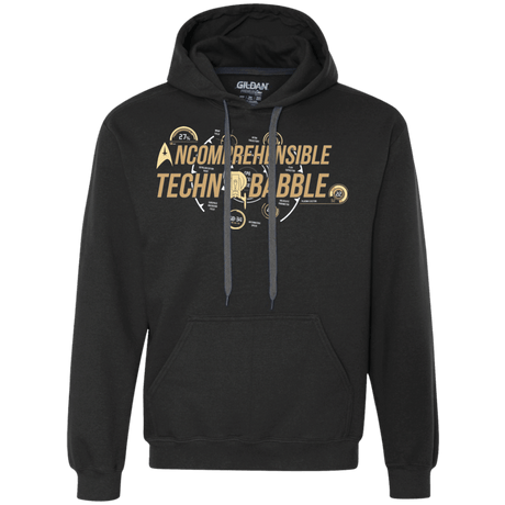 Sweatshirts Black / S Incombrehensible Technobabble Premium Fleece Hoodie