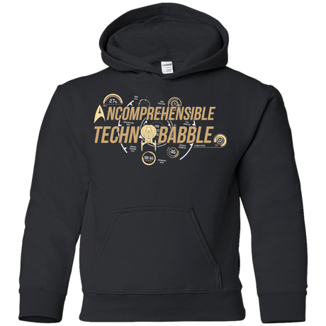 Sweatshirts Black / YS Incombrehensible Technobabble Youth Hoodie