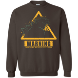 Sweatshirts Dark Chocolate / Small Incoming Natural Disaster Crewneck Sweatshirt