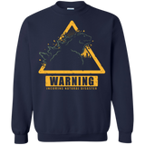 Sweatshirts Navy / Small Incoming Natural Disaster Crewneck Sweatshirt