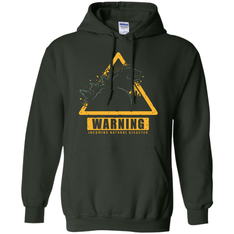 Sweatshirts Forest Green / Small Incoming Natural Disaster Pullover Hoodie
