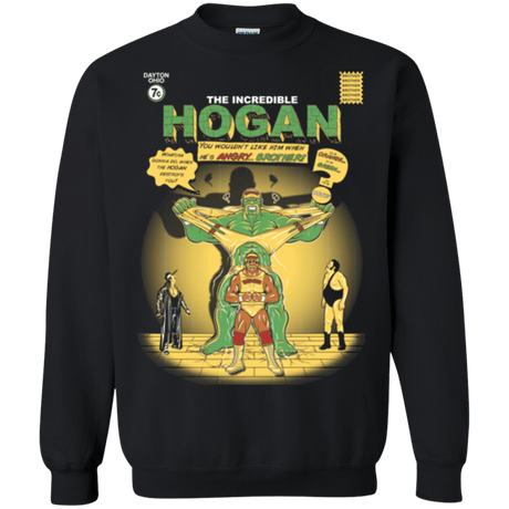 Sweatshirts Black / Small Incredible Hogan Crewneck Sweatshirt