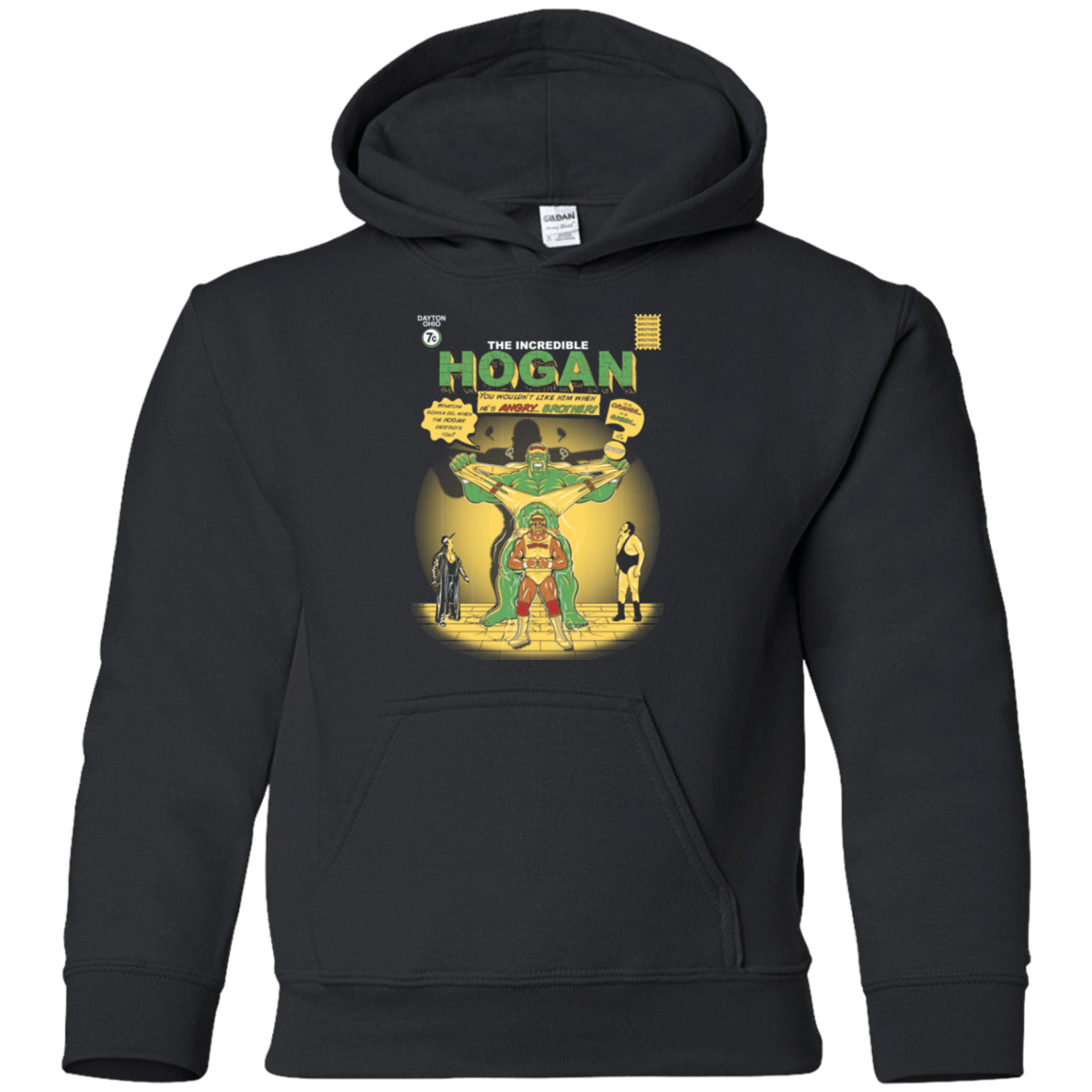 Sweatshirts Black / YS Incredible Hogan Youth Hoodie