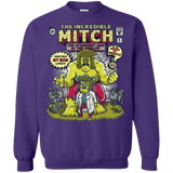Sweatshirts Purple / Small Incredible Mitch Crewneck Sweatshirt