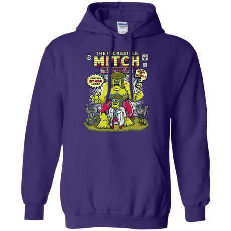 Sweatshirts Purple / Small Incredible Mitch Pullover Hoodie