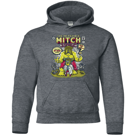 Sweatshirts Dark Heather / YS Incredible Mitch Youth Hoodie
