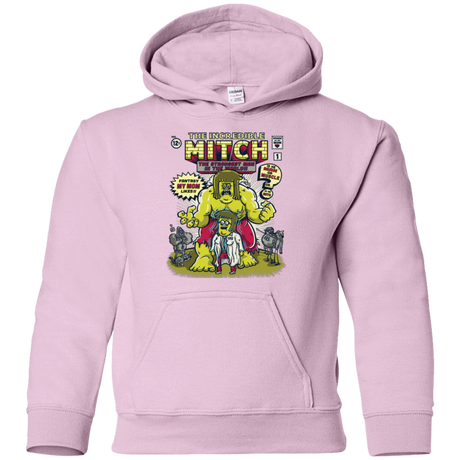 Sweatshirts Light Pink / YS Incredible Mitch Youth Hoodie