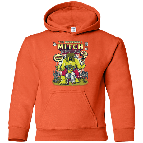 Sweatshirts Orange / YS Incredible Mitch Youth Hoodie