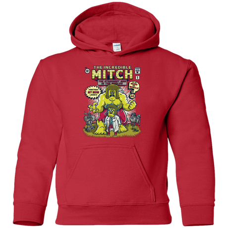 Sweatshirts Red / YS Incredible Mitch Youth Hoodie