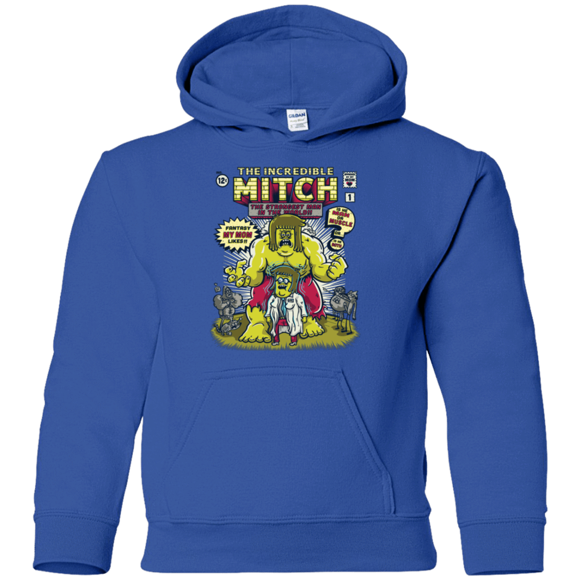 Sweatshirts Royal / YS Incredible Mitch Youth Hoodie