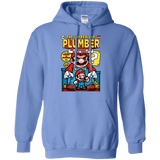 Sweatshirts Carolina Blue / Small incredible PLUMBER Pullover Hoodie