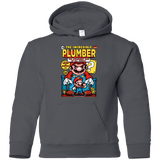 Sweatshirts Charcoal / YS incredible PLUMBER Youth Hoodie