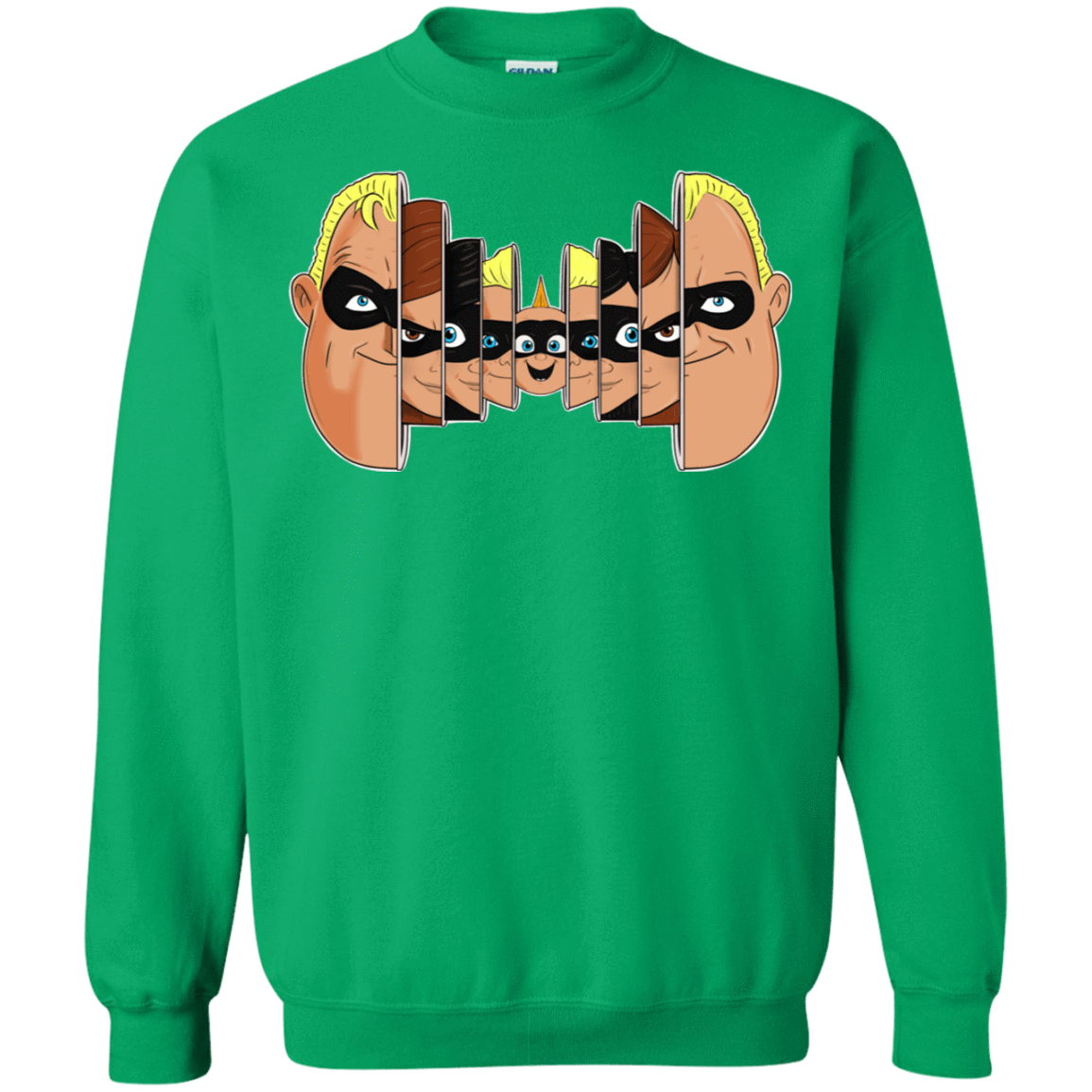 Sweatshirts Irish Green / S Incredibles Crewneck Sweatshirt