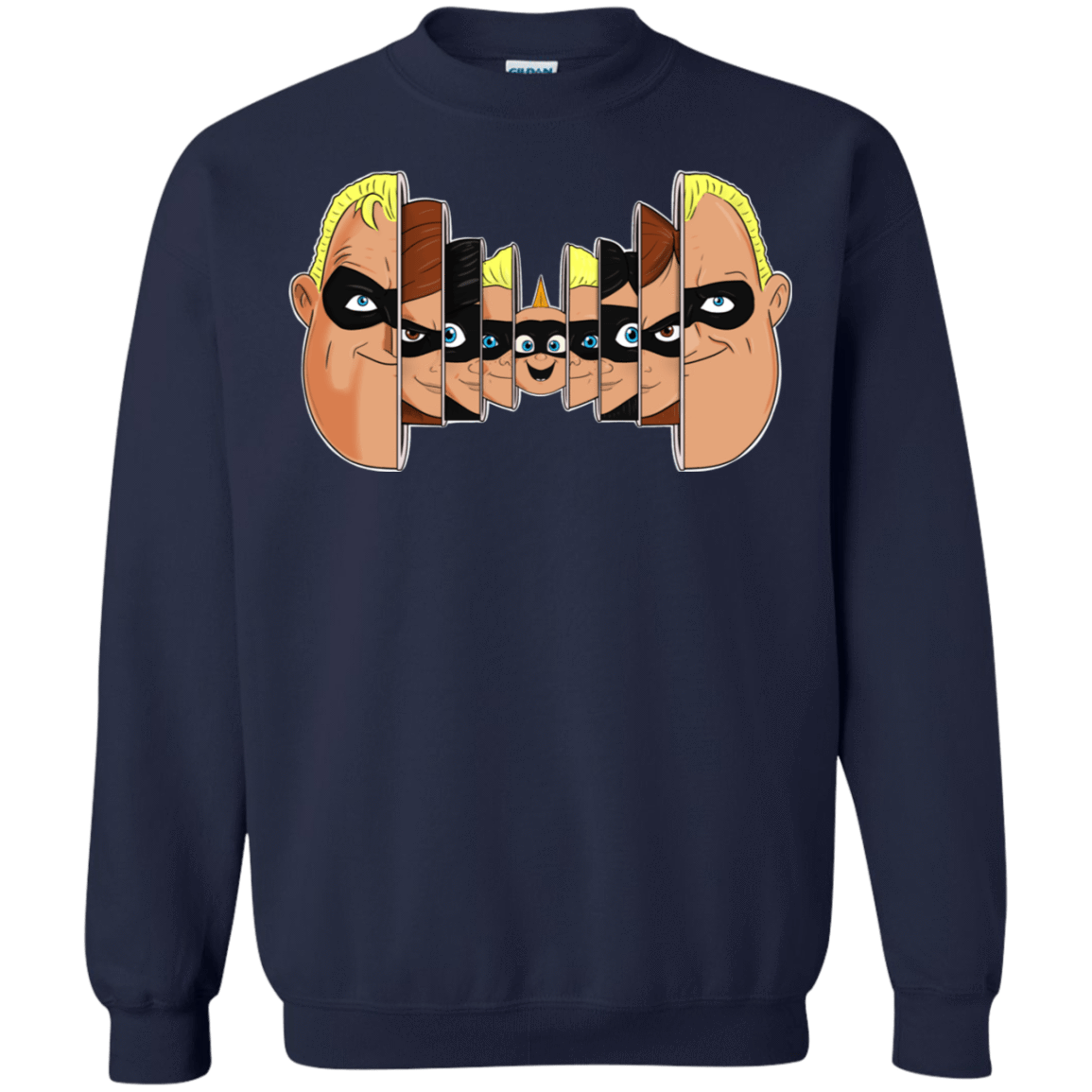 Sweatshirts Navy / S Incredibles Crewneck Sweatshirt