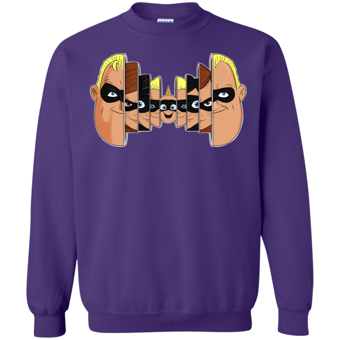 Sweatshirts Purple / S Incredibles Crewneck Sweatshirt