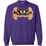 Sweatshirts Purple / S Incredibles Crewneck Sweatshirt