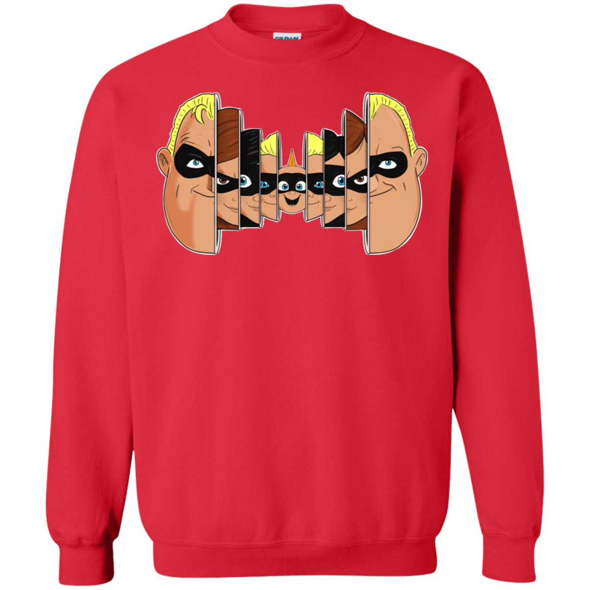 Sweatshirts Red / S Incredibles Crewneck Sweatshirt