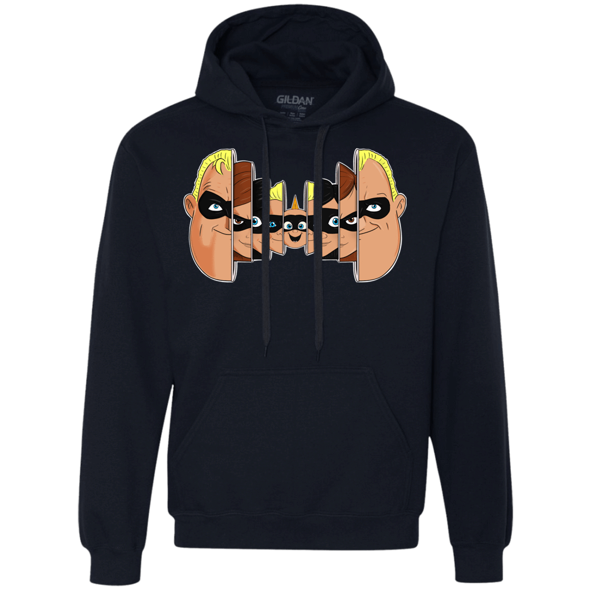 Sweatshirts Navy / S Incredibles Premium Fleece Hoodie