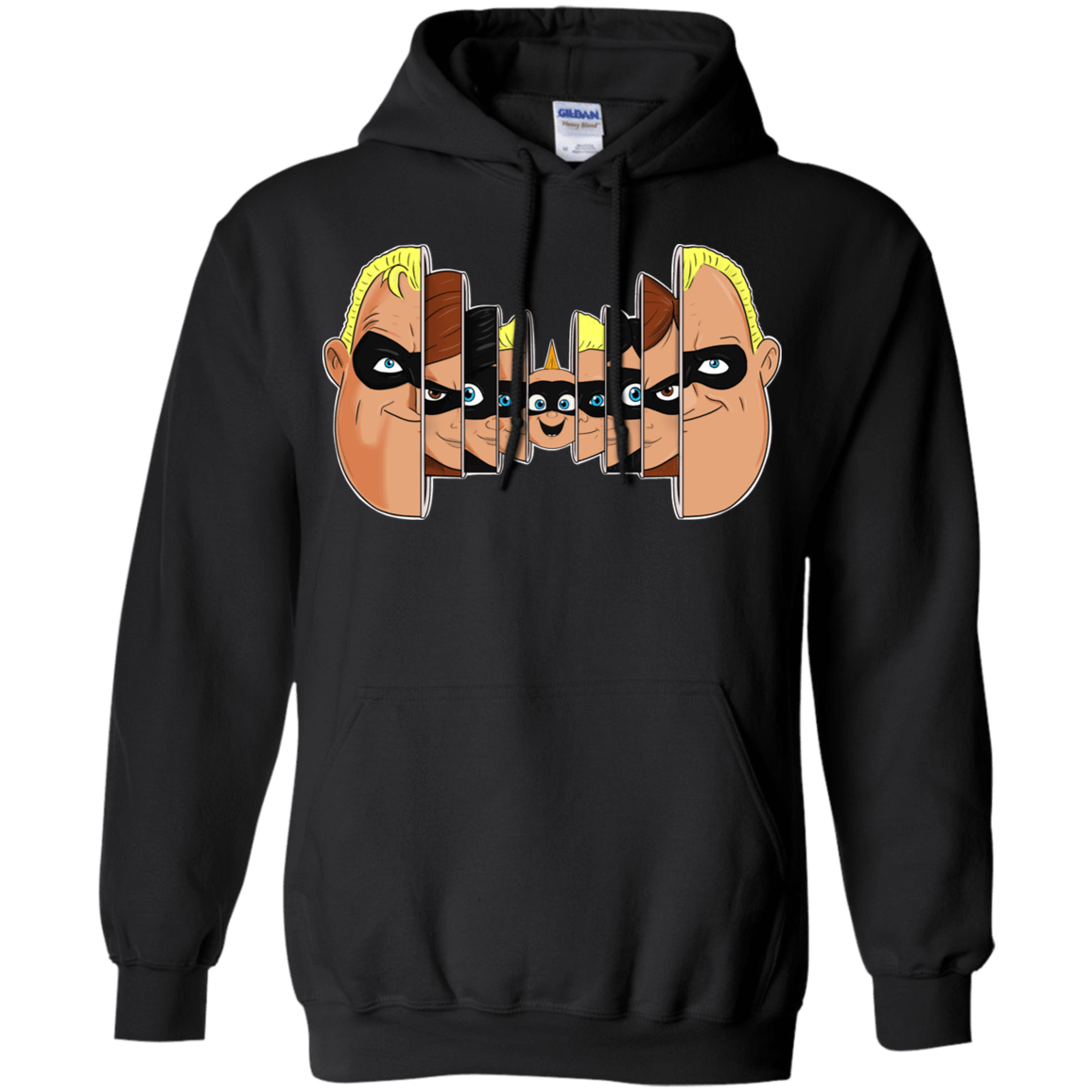 Sweatshirts Black / S Incredibles Pullover Hoodie