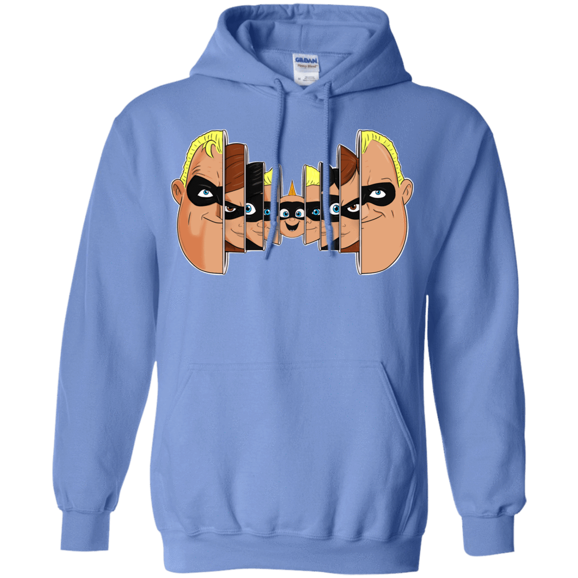 Sweatshirts Carolina Blue / S Incredibles Pullover Hoodie
