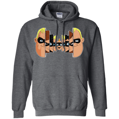 Sweatshirts Dark Heather / S Incredibles Pullover Hoodie
