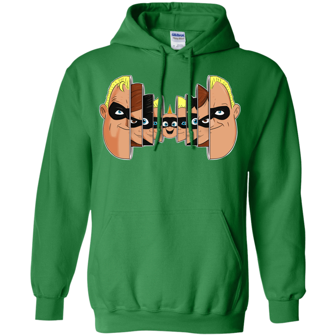 Sweatshirts Irish Green / S Incredibles Pullover Hoodie