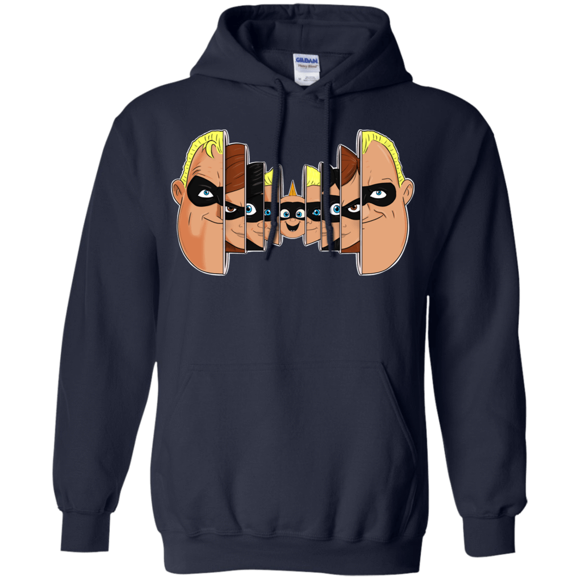 Sweatshirts Navy / S Incredibles Pullover Hoodie