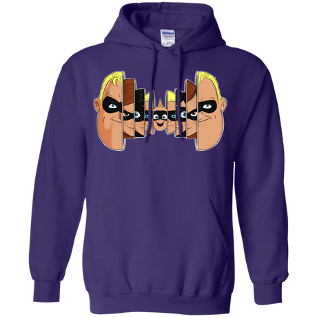 Sweatshirts Purple / S Incredibles Pullover Hoodie