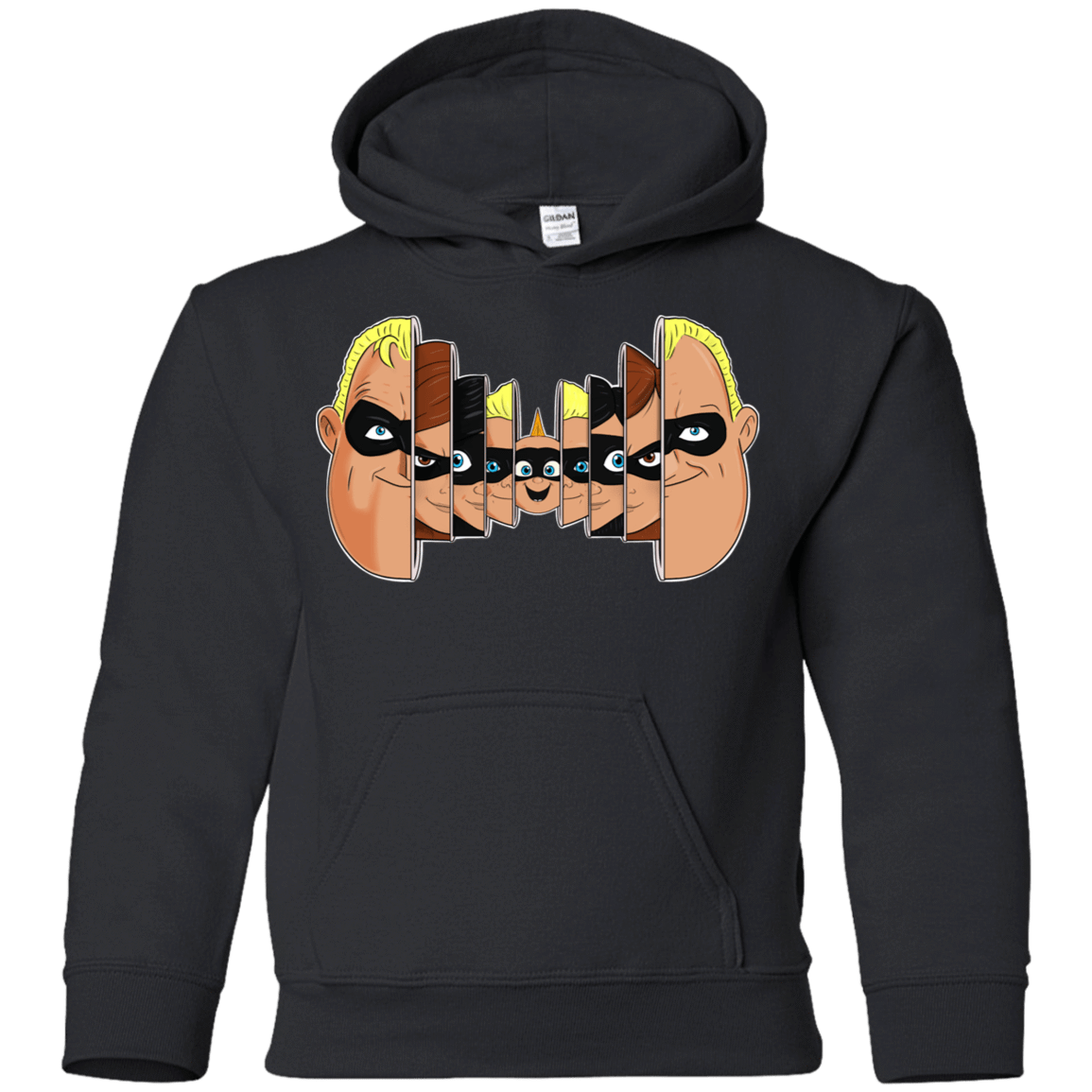 Sweatshirts Black / YS Incredibles Youth Hoodie
