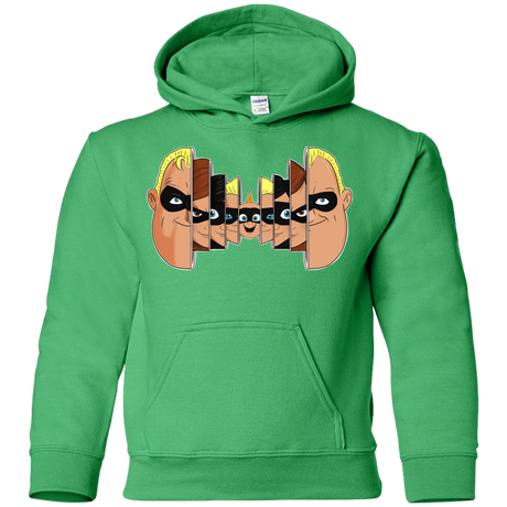 Sweatshirts Irish Green / YS Incredibles Youth Hoodie