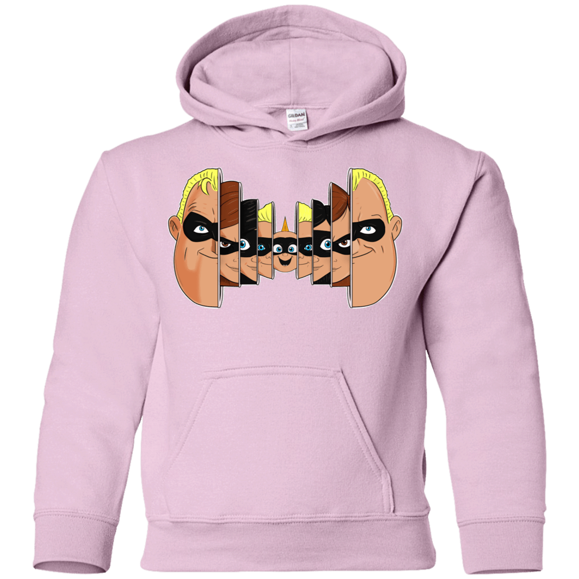 Sweatshirts Light Pink / YS Incredibles Youth Hoodie