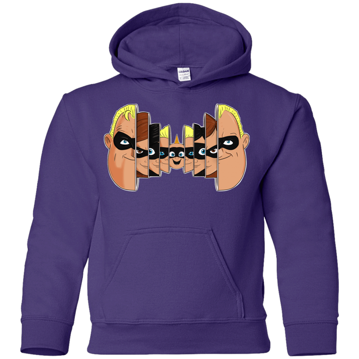 Sweatshirts Purple / YS Incredibles Youth Hoodie