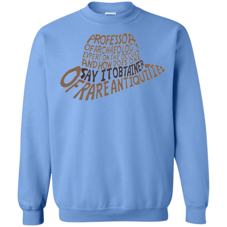 Sweatshirts Carolina Blue / Small Indiana hat Crewneck Sweatshirt
