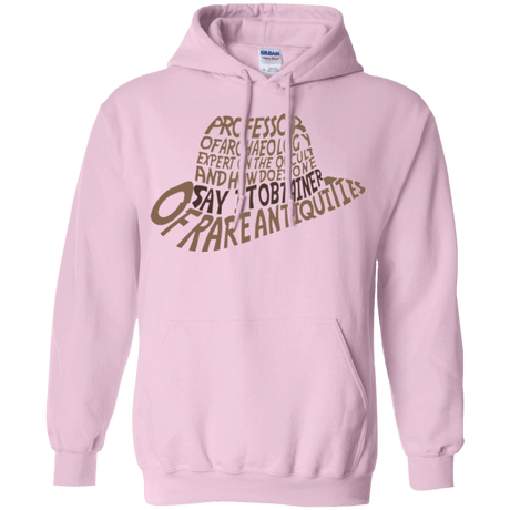 Sweatshirts Light Pink / Small Indiana hat Pullover Hoodie