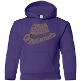 Sweatshirts Purple / YS Indiana hat Youth Hoodie