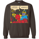 Sweatshirts Dark Chocolate / S INFINITE SLAPS Crewneck Sweatshirt