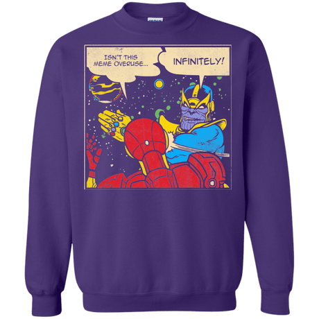 Sweatshirts Purple / S INFINITE SLAPS Crewneck Sweatshirt