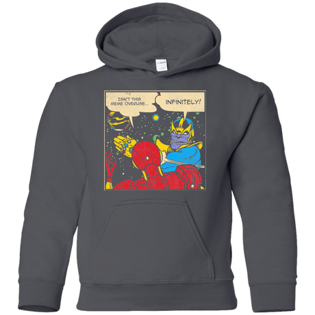 Sweatshirts Charcoal / YS INFINITE SLAPS Youth Hoodie