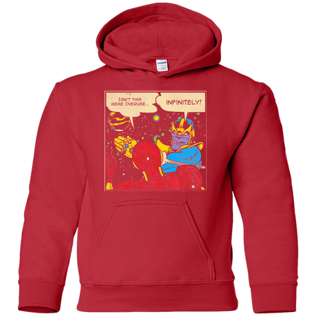 Sweatshirts Red / YS INFINITE SLAPS Youth Hoodie