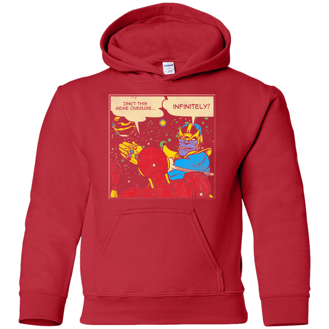 Sweatshirts Red / YS INFINITE SLAPS Youth Hoodie