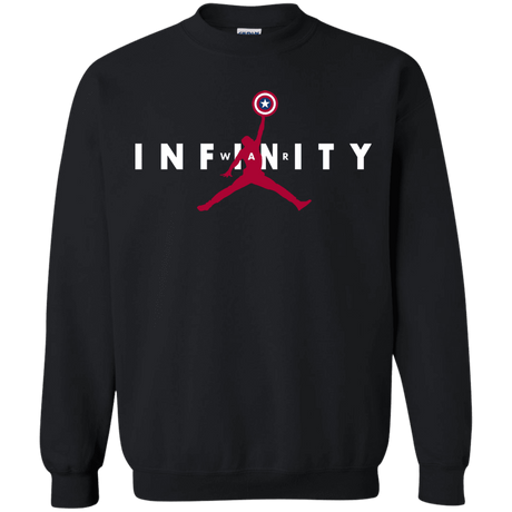 Sweatshirts Black / S Infinity Air Crewneck Sweatshirt