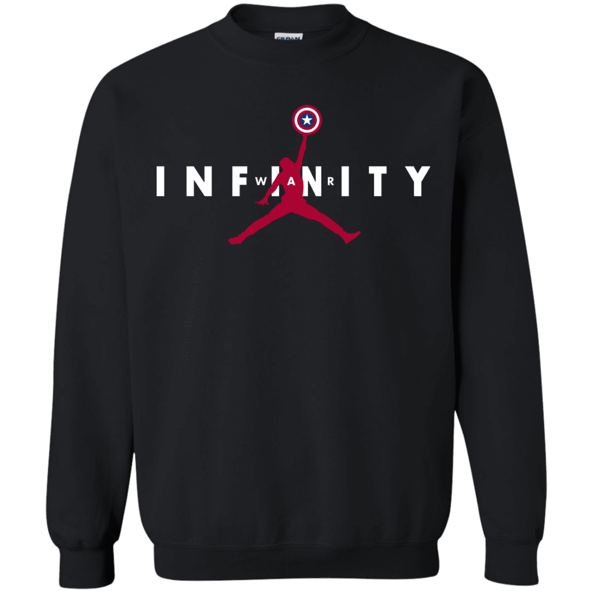 Sweatshirts Black / S Infinity Air Crewneck Sweatshirt